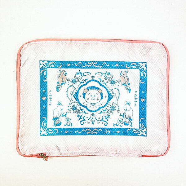 コジコジ コジコジとオウム 衣類圧縮バッグ(L)