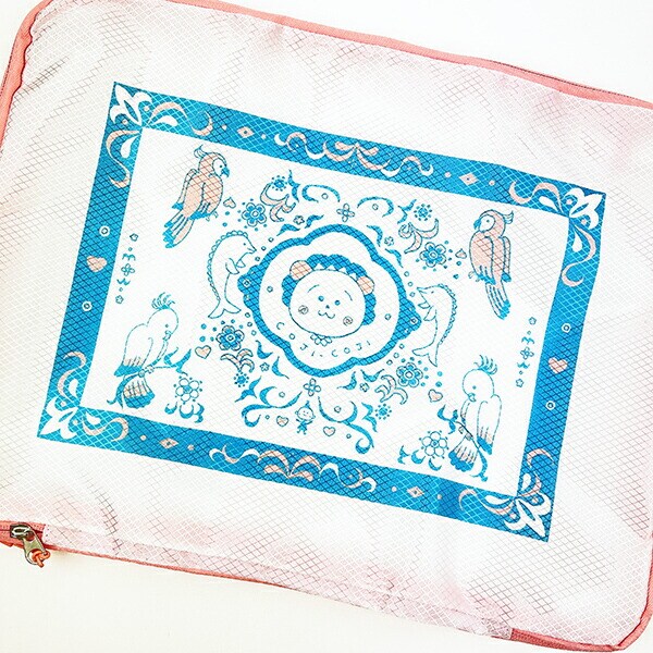 コジコジ コジコジとオウム 衣類圧縮バッグ(L)