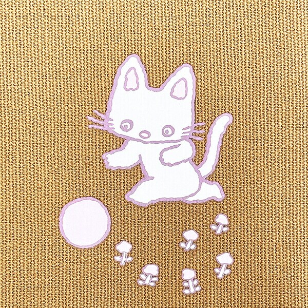 ノンタン ボールまてまてまて ブックカバー ブラウン 文具 eHONTOMO