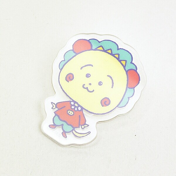 コジコジ アクリルクリップ グレー 文具