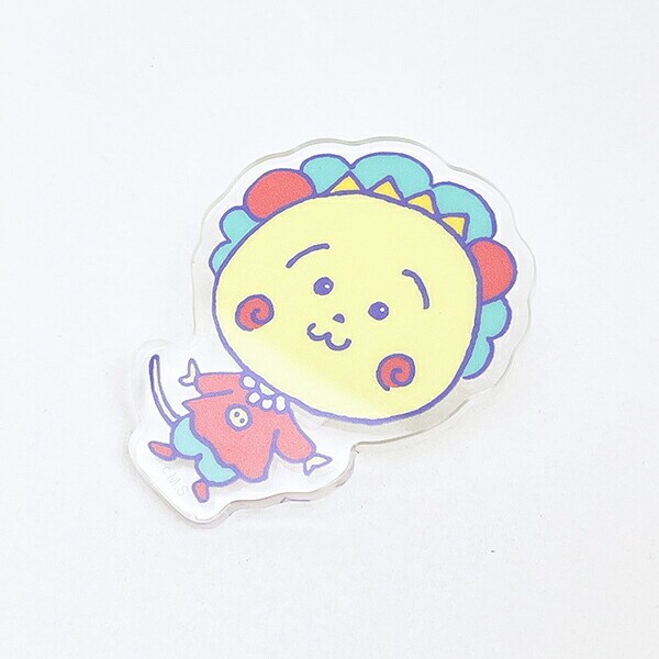 コジコジ アクリルクリップ グリーン 文具