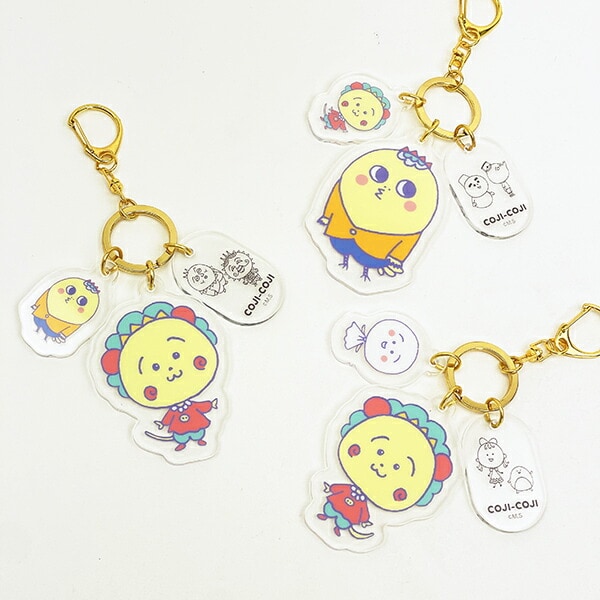 コジコジ テル子 ペロちゃん トミー アクリルキーホルダー