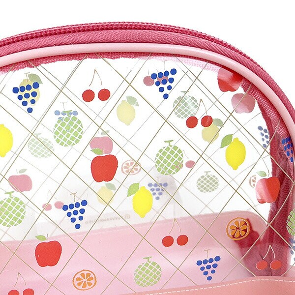 OldResta（オールドリスタ）×FURUKAWASHIKO オトメ時間 シェル型クリアポーチ  フルーツ 小物入れ