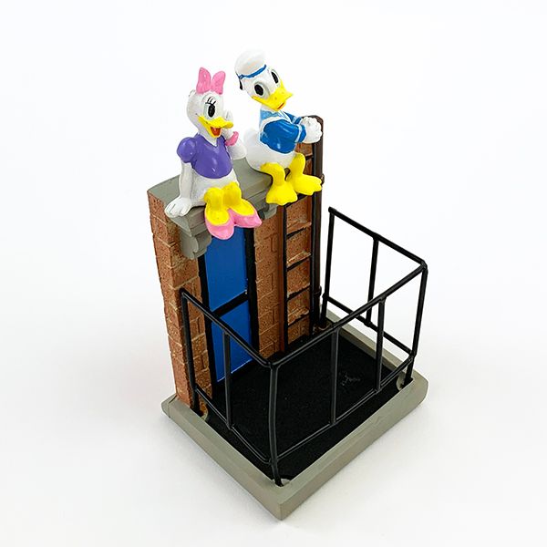 ディズニー ドナルドダック デイジーダック ステーショナリースタンド ドナルド デイジー 文房具立て 文房具入れ
