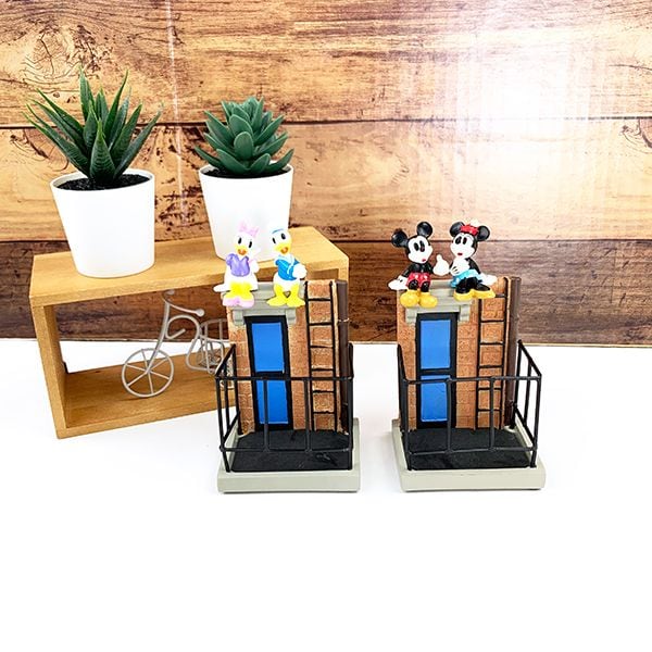 ディズニー ドナルドダック デイジーダック ステーショナリースタンド ドナルド デイジー 文房具立て 文房具入れ