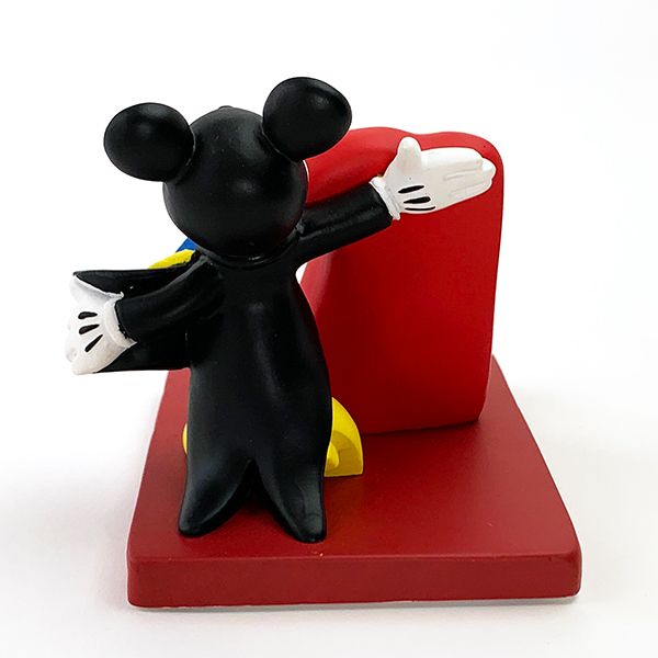 ディズニー ミニーマウス スマホスタンド マジシャン ミニー スマホストッパー スマホ立て 黒