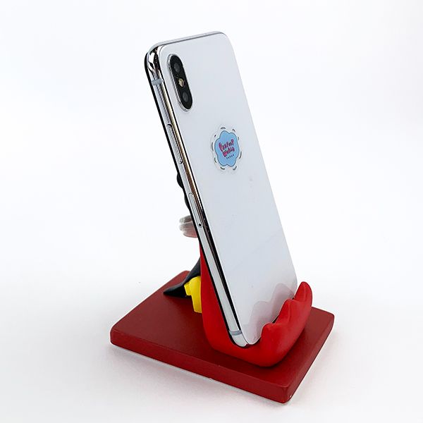 ディズニー ミニーマウス スマホスタンド マジシャン ミニー スマホストッパー スマホ立て 黒