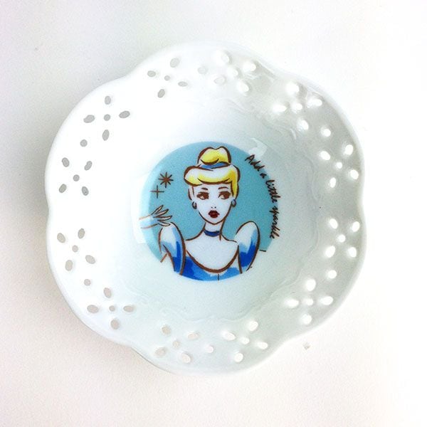 ディズニー フラワー　シンデレラ マルチトレー