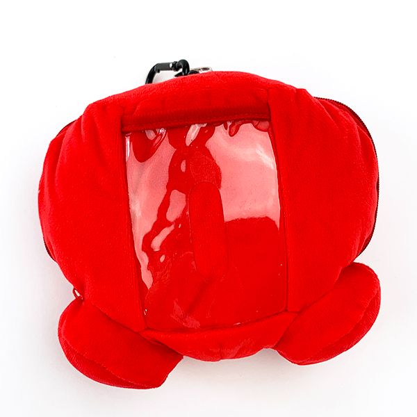 ディズニー ミッキーマウス パスポーチ ミッキー パンツ パスケース 定期入れ 赤