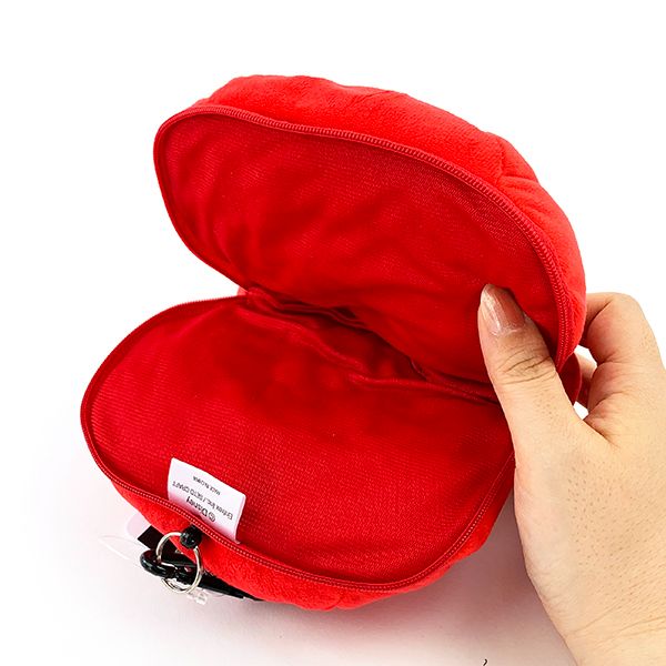 ディズニー ミッキーマウス パスポーチ ミッキー パンツ パスケース 定期入れ 赤