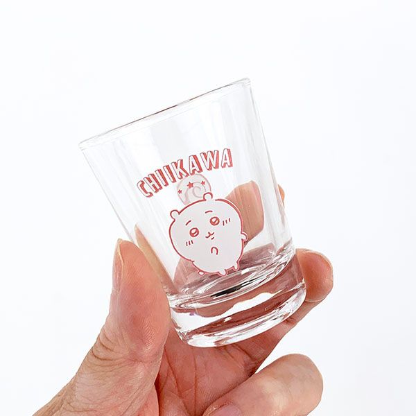 ちいかわ×コメダ珈琲　ミニダルマグラス2種類 ちいかわ ×コメダ珈琲店』 コメダ豆菓子を購入の方から合計1000名様