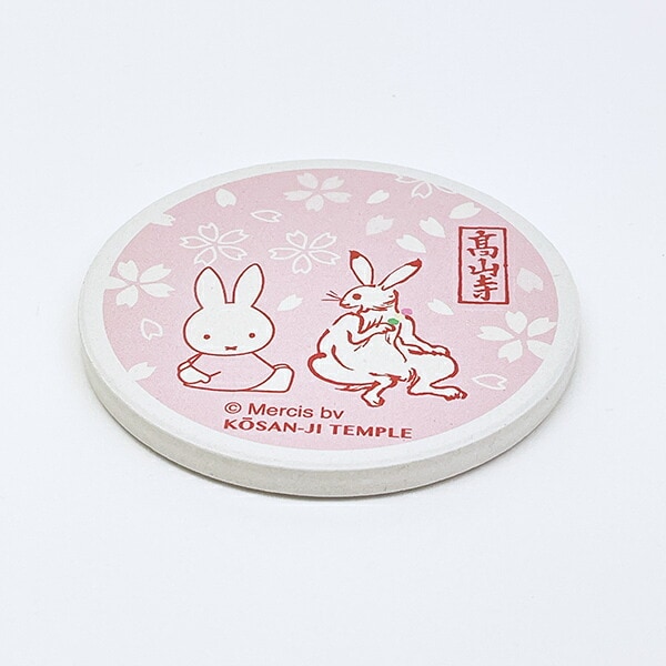 ミッフィー miffy 鳥獣戯画 吸水コースター キッチン