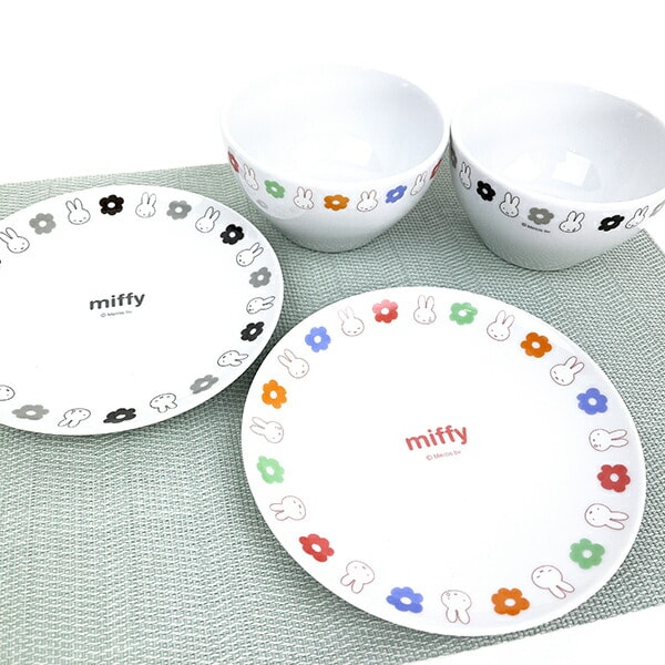 ミッフィー miffy フラワーポップシリーズ ボウルポップ柄 キッチン 食器 日本製