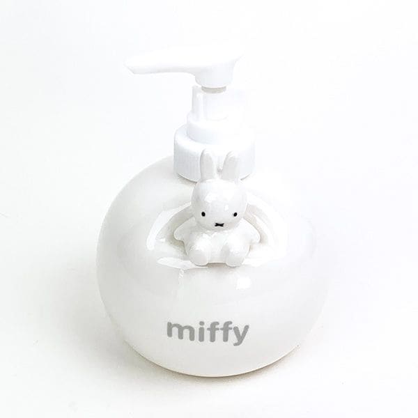 ミッフィー miffy ソープディスペンサー ホワイト ポンプ容器 インテリア