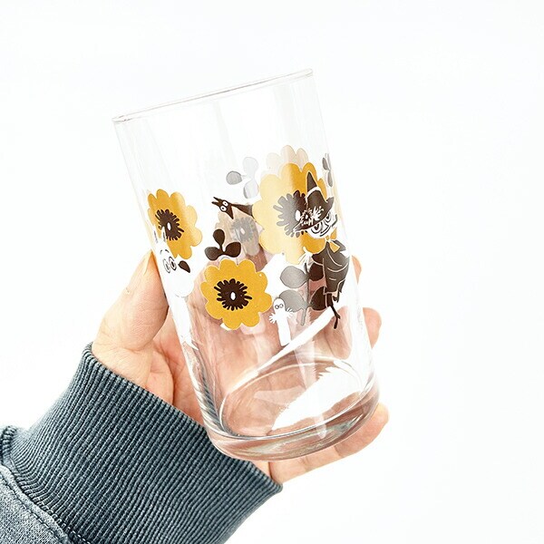 MOOMIN ムーミン グラス ブラウン レトロシリーズ グラス コップ ランチ キッチン