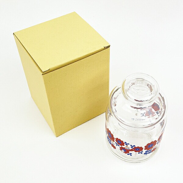 MOOMIN ムーミン ガラス小物入れ レッド レトロシリーズ キッチン