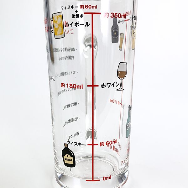 新アルコール摂取適量ジョッキ ギフト 父の日 オモシロ 食器 グラス