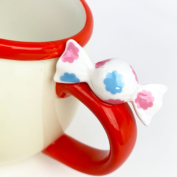 サンリオ ペコちゃん フィギュア付きマグ マグカップ 食器 クリーム グッズ