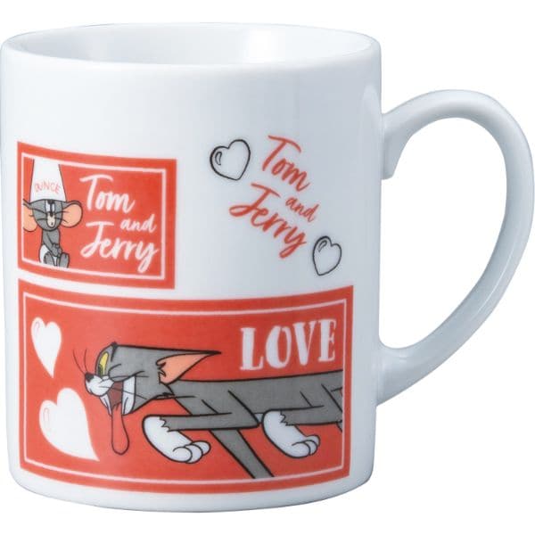 トムとジェリー トム ジェリー ペアマグ LOVE マグカップ　コップ   　 2個セット
