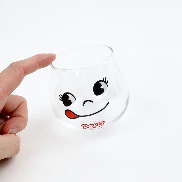 ペコちゃん ゆらゆらグラス スマイル 食器 コップ 不二家 日本製