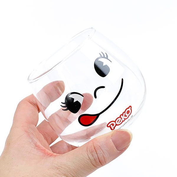 ペコちゃん ゆらゆらグラス スマイル 食器 コップ 不二家 日本製