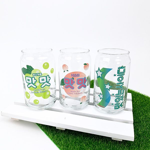 缶型グラス （サイダー） 韓国風 バラエティー食器シリーズ 日本製