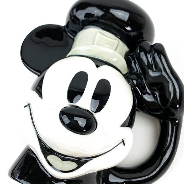 ディズニー100周年 ミッキー 蒸気船ウィリー3Dマグ STEAMBOAT WILLIE Disney コップ