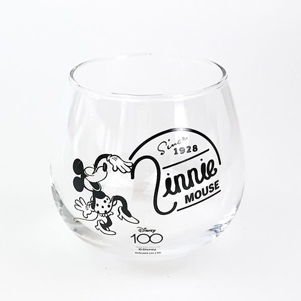 ディズニー100周年 ゆらゆらグラス ミニー コップ Disney 日本製