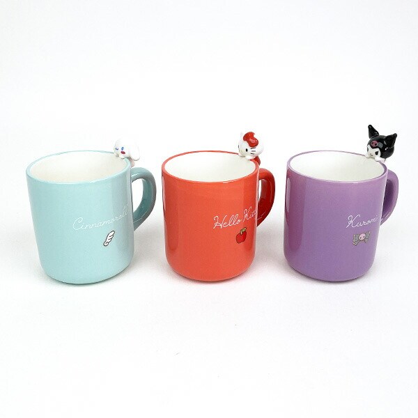 サンリオ クロミ 乗っかりフィギュア付きマグ キッチン コップ Sanrio