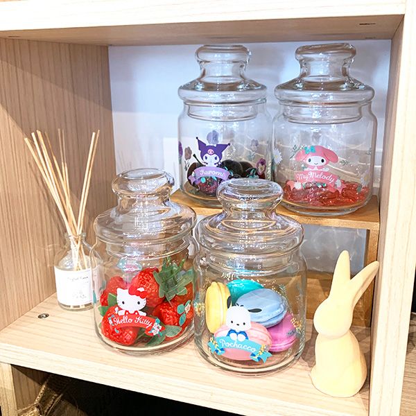 サンリオ クロミ ガラスキャニスター 保存容器 日本製 Sanrio