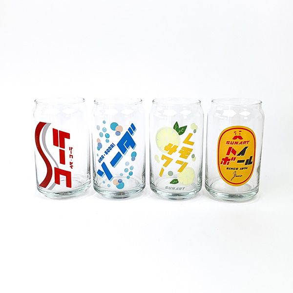 おもしろ食器 コーラ缶型グラス ガラスコップ  コップ SAN ART 日本製
