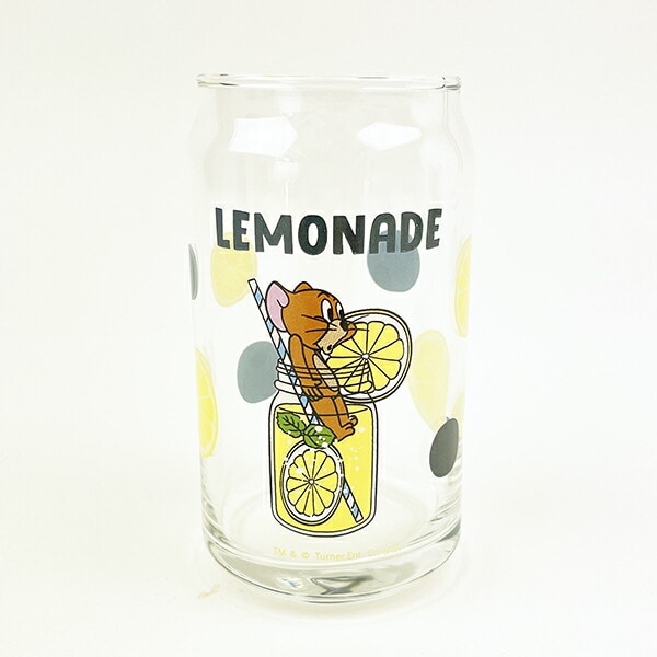 トムとジェリー ジェリー レモネード 缶型グラス コップ 日本製