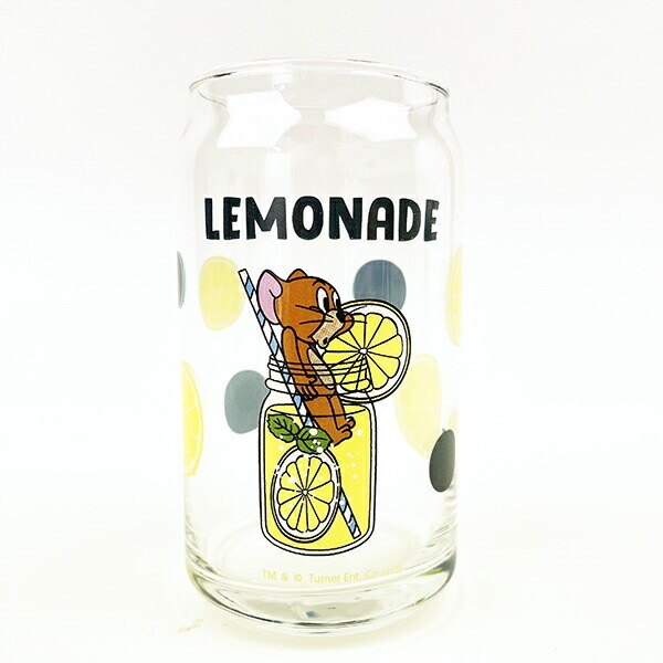 トムとジェリー ジェリー レモネード 缶型グラス コップ 日本製