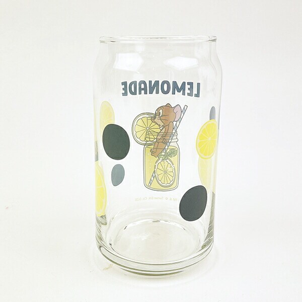 トムとジェリー ジェリー レモネード 缶型グラス コップ 日本製