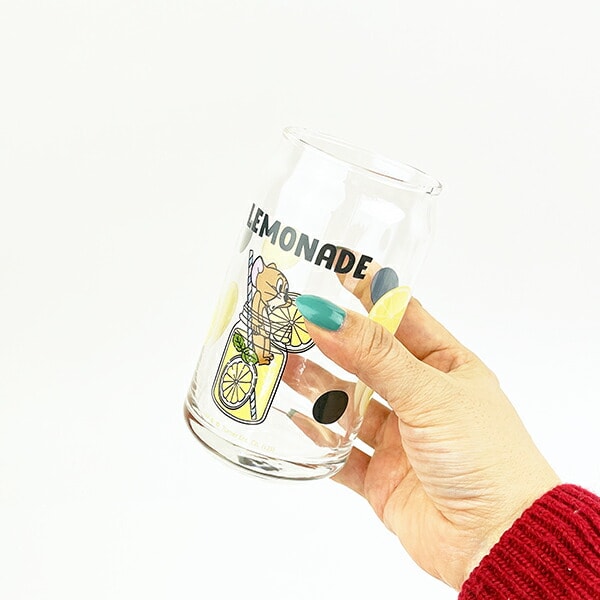 トムとジェリー ジェリー レモネード 缶型グラス コップ 日本製