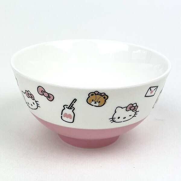 サンリオ ハローキティ ふんわりピンク 茶碗 キッチン 食器 Sanrio