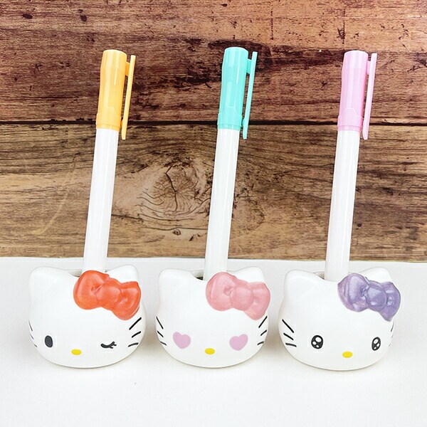 サンリオ  50th ANNIVERSARY ハローキティ ペンスタンド (ウィンク) 文具 Sanrio