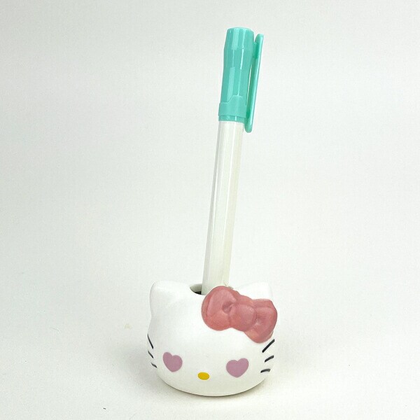 サンリオ  50th ANNIVERSARY ハローキティ ペンスタンド (ハート) 文具 Sanrio