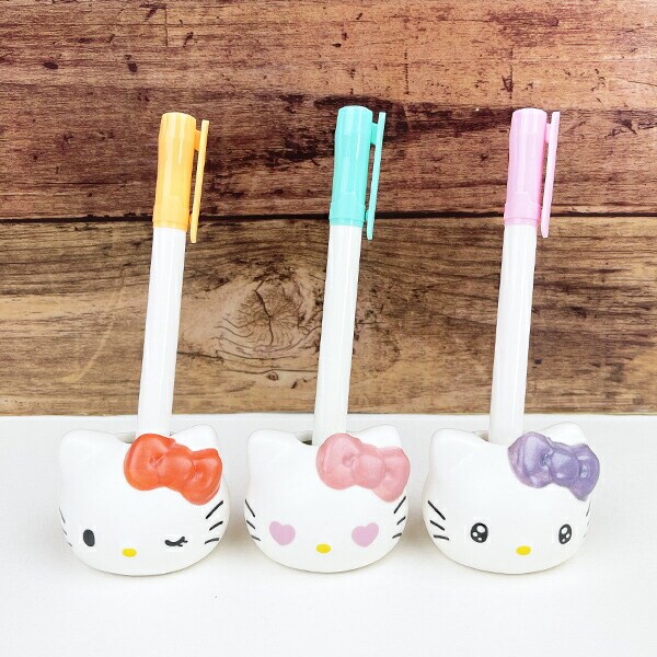 サンリオ  50th ANNIVERSARY ハローキティ ペンスタンド (ハート) 文具 Sanrio