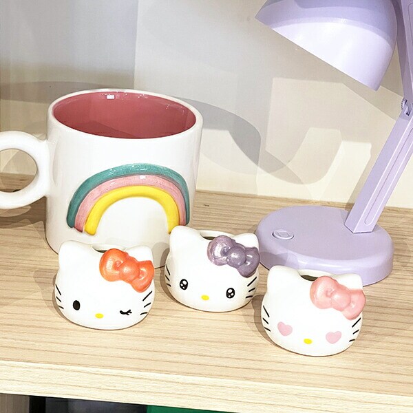 サンリオ  50th ANNIVERSARY ハローキティ ペンスタンド (ハート) 文具 Sanrio