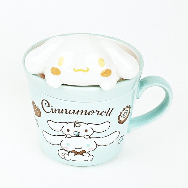サンリオ シナモロール ラテアートマグカップ コップ シナモン Sanrio