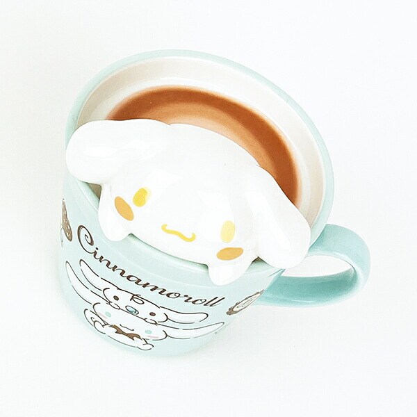 サンリオ シナモロール ラテアートマグカップ コップ シナモン Sanrio