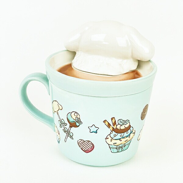 サンリオ シナモロール ラテアートマグカップ コップ シナモン Sanrio