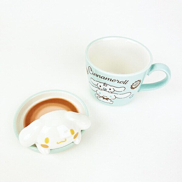 サンリオ シナモロール ラテアートマグカップ コップ シナモン Sanrio