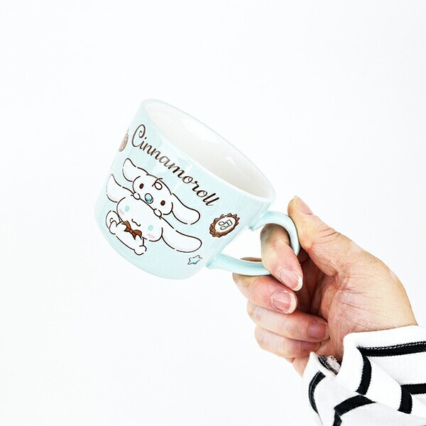 サンリオ シナモロール ラテアートマグカップ コップ シナモン Sanrio