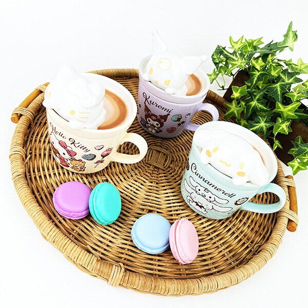 サンリオ シナモロール ラテアートマグカップ コップ シナモン Sanrio