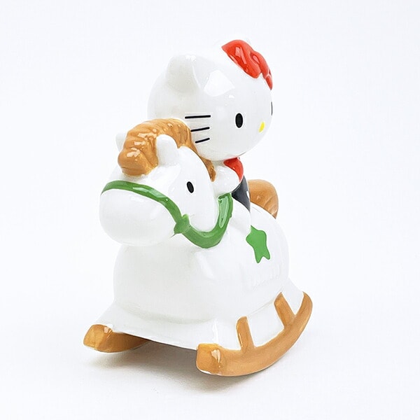 サンリオ ハローキティ ゆらゆら木馬貯金箱 バンク インテリア Sanrio