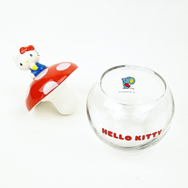 サンリオ ハローキティ きのこキャニスター 小物入れ Sanrio