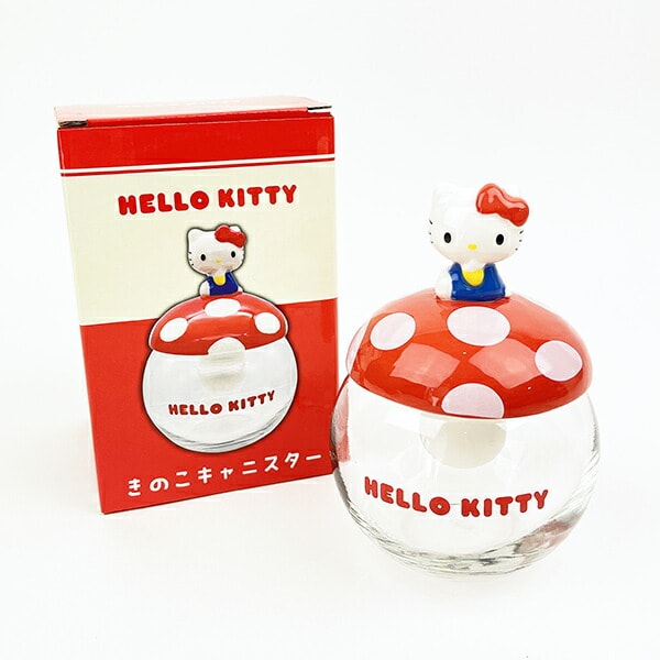 サンリオ ハローキティ きのこキャニスター 小物入れ Sanrio