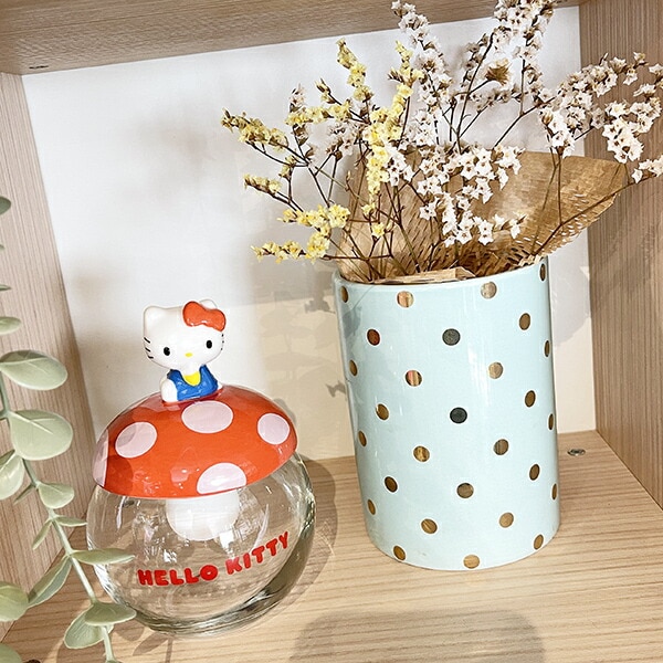 サンリオ ハローキティ きのこキャニスター 小物入れ Sanrio